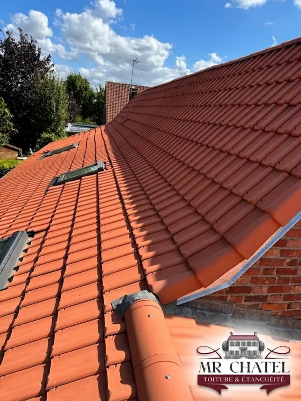 Réalisation toiture MR Chatel — chantier 3 à Lille