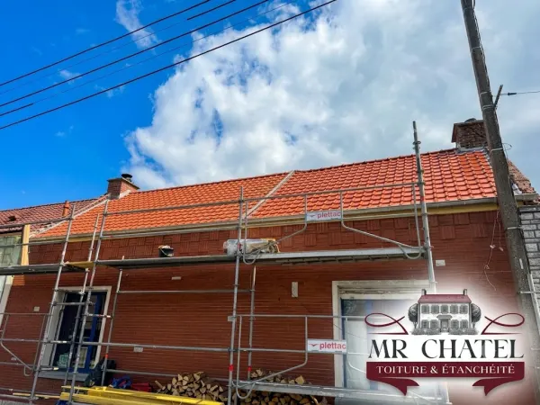 Réalisation toiture MR Chatel — chantier 4 à Lille